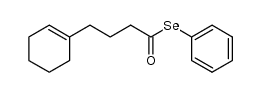 Se-phenyl 4-(1-cyclohexenyl)butaneselenoate结构式