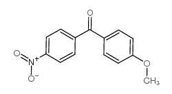 4-甲氧基-4-硝基二苯甲酮结构式