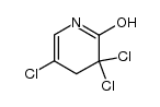 2-hydroxy-3,3,5-trichloro-3,4-dihydropyridine结构式