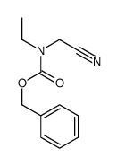 BENZYL CYANOMETHYLETHYLCARBAMATE结构式