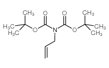 N,N-双叔丁氧羰基-N-烯丙胺结构式
