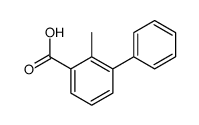 2-methyl-3-phenylbenzoic acid结构式