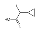 2-iodocyclopropylacetic acid结构式
