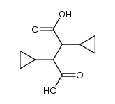 2,3-dicyclopropylsuccinic acid结构式