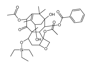 7-O-(三乙基硅烷)巴卡汀III结构式