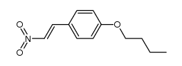 2-(4'-butoxyphenyl)-1-nitroethene结构式
