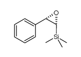trimethyl[(2R,3S)-3-phenyloxiran-2-yl]silane结构式