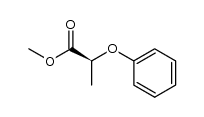 (S)-methyl 2-phenoxypropanoate结构式
