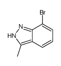 7-溴-3-甲基-1h-吲唑结构式