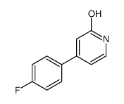 4-(4-fluorophenyl)-1H-pyridin-2-one结构式