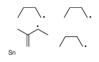 tributyl(2-methylbut-2-enyl)stannane结构式