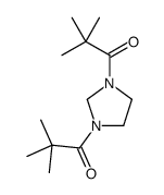 1-[3-(2,2-dimethylpropanoyl)imidazolidin-1-yl]-2,2-dimethylpropan-1-one结构式