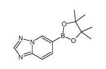 6-(4,4,5,5-四甲基-1,3,2-二噁硼烷-2-基)-[1,2,4]噻唑并[1,5-a]吡啶结构式