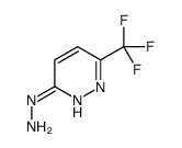 3-Hydrazino-6-(trifluoromethyl)pyridazine结构式