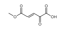 4-oxo-trans-pentenedioic acid-1-methyl ester结构式