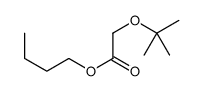 butyl 2-[(2-methylpropan-2-yl)oxy]acetate结构式