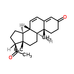 6-去氢黄体酮结构式
