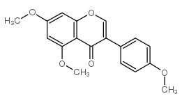 GENISTEIN TRIMETHYL ETHER结构式