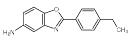 2-(4-ETHYL-PHENYL)-BENZOOXAZOL-5-YLAMINE结构式