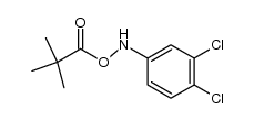 N-(3,4-dichlorophenyl)-O-pivaloylhydroxylamine结构式