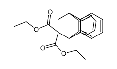 diethyl endo-dihydro-9,10-ethanoanthracenedicarboxylate结构式