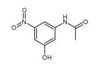 acetic acid-(3-hydroxy-5-nitro-anilide)结构式