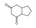 1,2,3,3a,7,7a-hexahydroindene-4,6-dione结构式