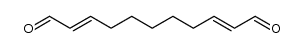 (2E,9E)-undeca-2,9-dienedial结构式