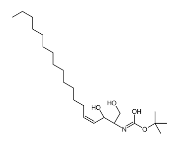 (4E,2S,3R)-1,3-Dihydroxy-2-((tert-b结构式