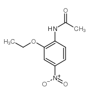 4-乙酰氨基-3-乙氧基硝基苯结构式