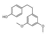 4-[2-(3,5-dimethoxyphenyl)ethyl]phenol结构式