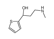 (R)-3-甲基氨基-1-(2-噻吩基)-1-丙醇结构式