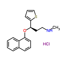 度洛西汀结构式