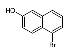 5-bromonaphthalen-2-ol结构式