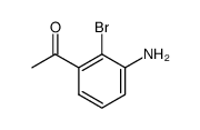 1-(3-amino-2-bromophenyl)ethanone结构式