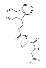 Fmoc-Ala-Gly-OH结构式