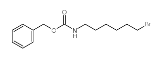 (6-溴-己基)-氨基甲酸苄酯结构式