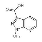 1-甲基吡唑[3,4B]并吡啶-3-甲酸结构式