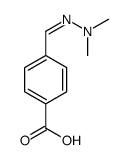 4-[(dimethylhydrazinylidene)methyl]benzoic acid结构式