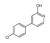 4-(4-chlorophenyl)-1H-pyridin-2-one结构式