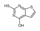 2-硫氧代-2,3- 二氢噻吩并[2,3-d]嘧啶-4(1H)-酮结构式