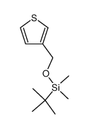 tert-butyl(dimethyl)(3-thienylmethoxy)silane结构式