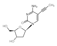 5-(1-propynyl)-2'-deoxycytidine结构式