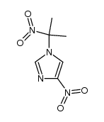 1-(1-methyl-1-nitroethyl)-4-nitroimidazole结构式