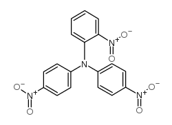 Bis-(4-nitrophenyl)-2-nitrophenylamine结构式