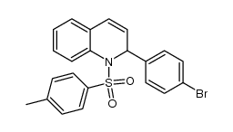 2-(4-bromophenyl)-1-tosyl-1,2-dihydroquinoline结构式