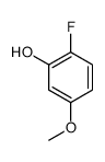 2-氟-5-甲氧基-苯酚结构式
