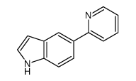 5-(pyridin-2-yl)-1H-indole结构式