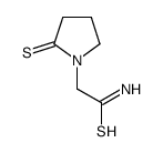 2-thioxo-1-pyrrolidinethioacetamide结构式