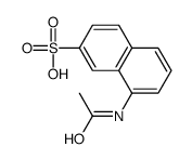 8-acetamidonaphthalene-2-sulfonic acid结构式